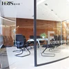 2019 New design curved office partition made of 6063-T5 aluminum