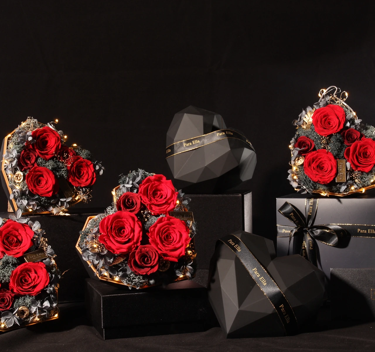 preserved roses in heart box preserved fresh immortal flowers