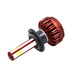 car accessories h7 led bulb spare parts jeep wrangler White 6000K Lamp
