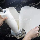 Bamboo Fiber Cloth Bamboo Cloth Reusable Kitchen Paper Towels 100% Organic Bamboo Fiber Perforated Washable Dish Cloth