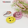Vograce custom cheap badge buttons factory directly personalized tinplate badge round square pin badge for promotional