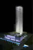 maquette , 1/200 scale commercial tower model for UK clients