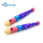 Baby kids wooden small piccolo educational music wood toys kids classic musical toy gift