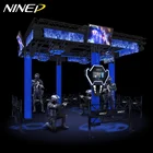 Vr Standing Platform commercial 9d vr game machine virtual reality station space 9d vr park
