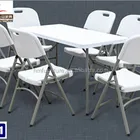 4ft white cheap furniture of coffee tables and chairs made in Chinese factory from Chinese maufacture