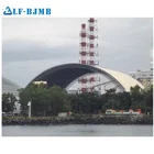 Xuzhou LF Steel structure space frame coal warehouse shed construction material for sale