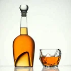 BLJOE07 Hot Sale Whiskey Decanter Crystal Glass WIne Bottle