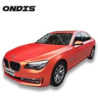 トップ品質 152 センチメートル * 18 メートルフィルム箔車ラップビニールピンクマット Diaomd グリッターカービニールラップ