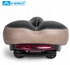 Wholesale products bike saddle cushion padded bicycle seat with taillight