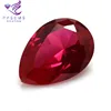 Natural Corundum Pear Shape Cutting Ruby Natural Ruby African Ruby for Jewelry