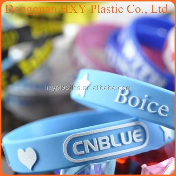 logo printed custom promotional cheap cancer silicone bracelet