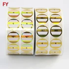 Customized printing vinyl hologram sticker maker,holographic sticker paper