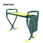 VERTAK New foldable seat, garden stool,garden kneeler folding