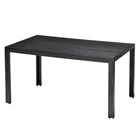 Table Table Aluminium Modern Garden Furniture Plastic Wood Top Aluminum Outdoor Dining Table