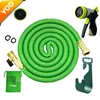 Best sellers on amazon supplier lightweight easy to handle extra strength fabric new latex core expanding garden hose set