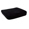 Memory Foam Premium Large Office Chair Pad with a Buckle to Prevent Sliding-Car Seat Cushion with Machine Washable Black Plush