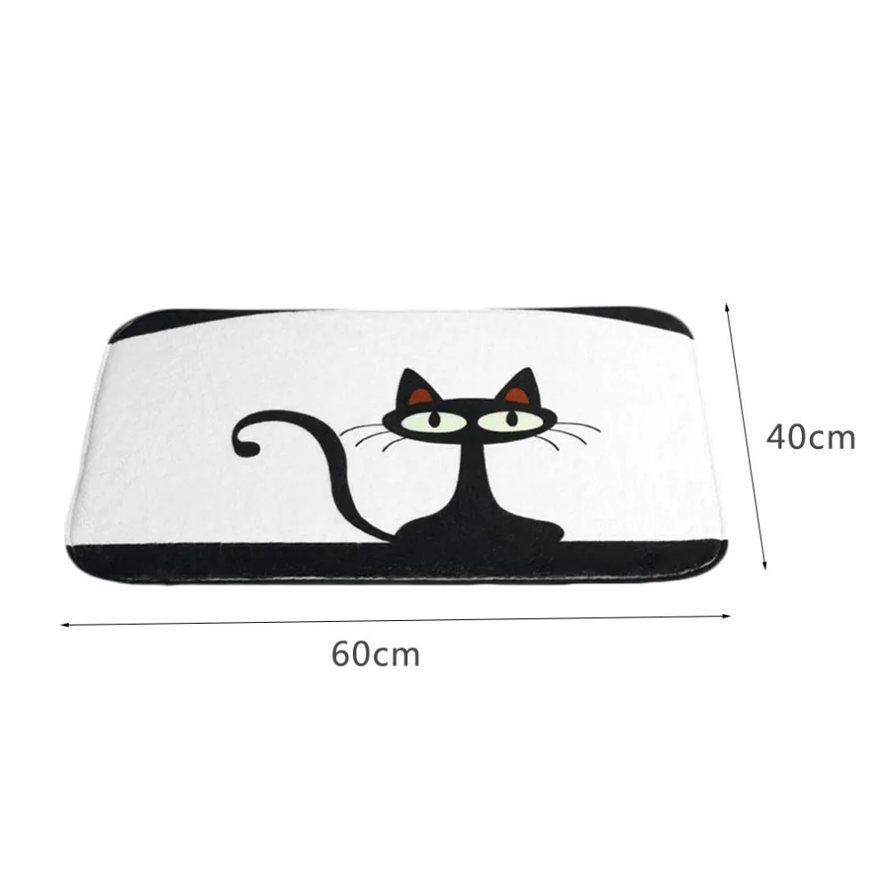 Non Slip Professional 400*600mm Area Rug For Bedroom Optional Cute Print Home Carpets For Living Room Coral Fleece NEW fashion