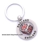 zinc alloy custom metal london souvenir keyring (KBK10723)