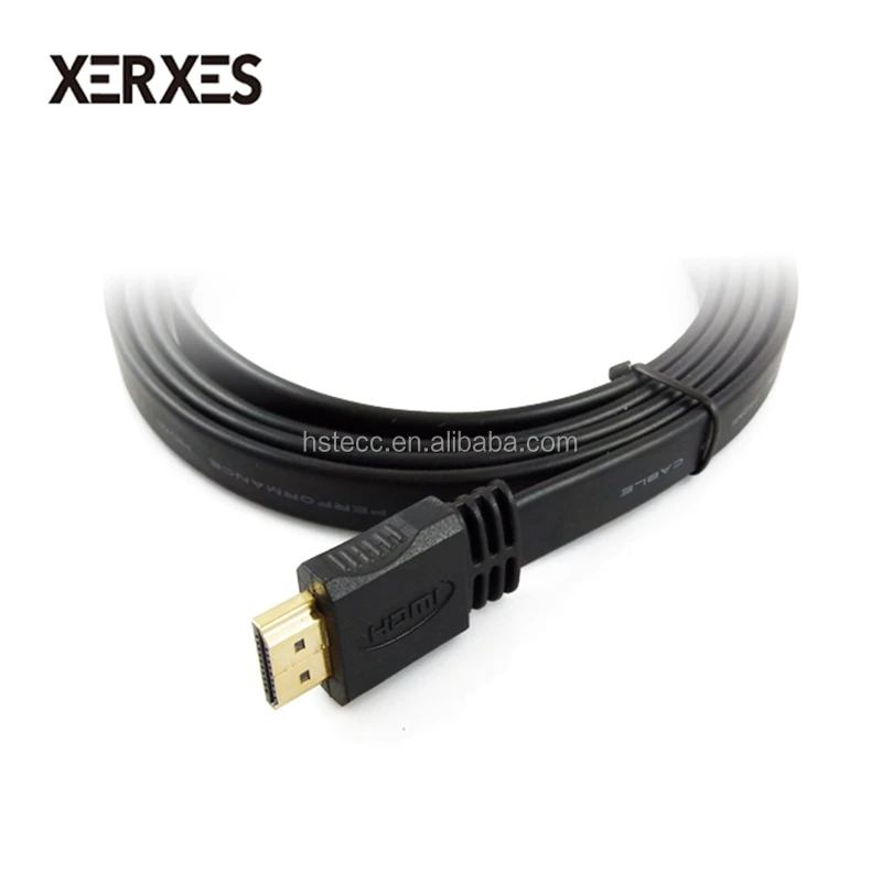 hdmi cable 6ft flat with 24 gold plated - ANKUX.COM