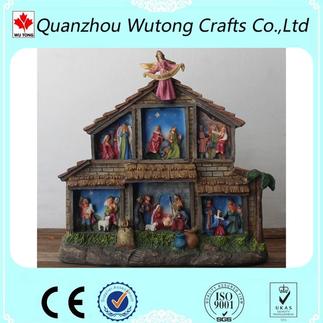 new design handmade resin religion gift for home decoration