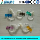 Medical disposable21G 22G 23g 24G 25G iv butterfly needle for infusion set