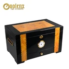 cigar box with humidifier OEM cigar case pipe tobacco humidor