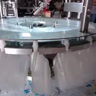 Automatic stand up pouch with spout filling capping machine