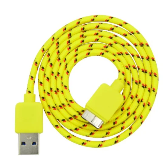 Nylon braid style 3ft 20awg-28awg micro usb cable 3.0 USB cable to Micro USB A Male to Micro B from Yiwanda - ANKUX.COM