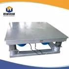 China gold supplier CW made vibrating table for concrete moulds brick machine
