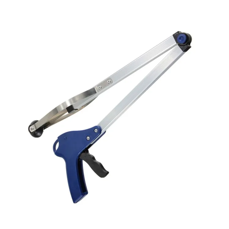 FOLDABLE PICK UP REACHING CLAW LONG ARM GRIPPER GRABBER HELPING HAND TOOL