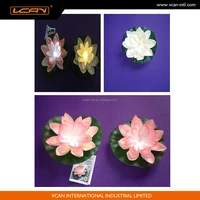 Multi Color Garden Pool Floating Lotus