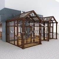 Prefabricated Aluminum Glass Garden House With