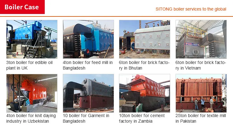 case of Szl Water Tube Coal Wood Fired 20t/h Steam Boiler