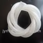 Transparent silicone rubber ribbed hose