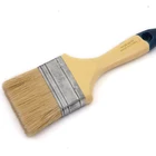 Good quality plastic and rubber handle tapered filaments paint brush