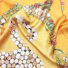 100 Natural Silk Crepe De Chine Nature Fabric Silk Scarves Shawl 180 x 45