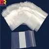 China custom logo printed transparent resealable clear resealable plastic LDPE zip lock bag