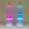 New Design Novelty Color Changing LED Crystal Water Snow Globe Baby Shower Decoration Gift Candle