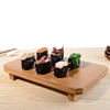 Japanese type wooden sushi plate sushi tray for sale