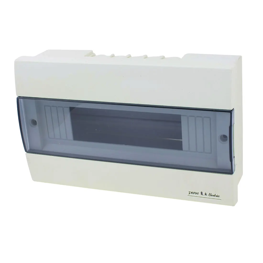Plastic Rectangle Shape Electrical Power Switchboard Distribution Box Cover Gray