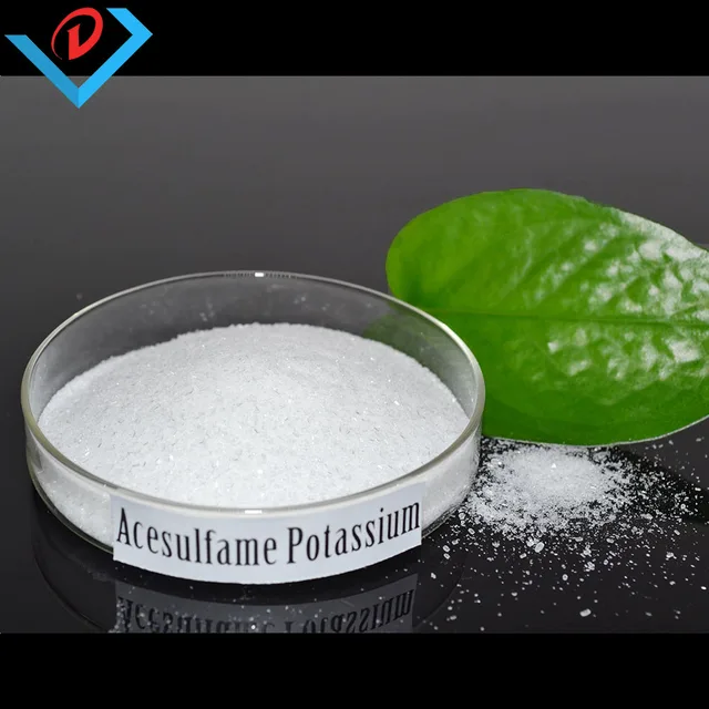 white crystal powder acesulfame-k for food beverage less than 80