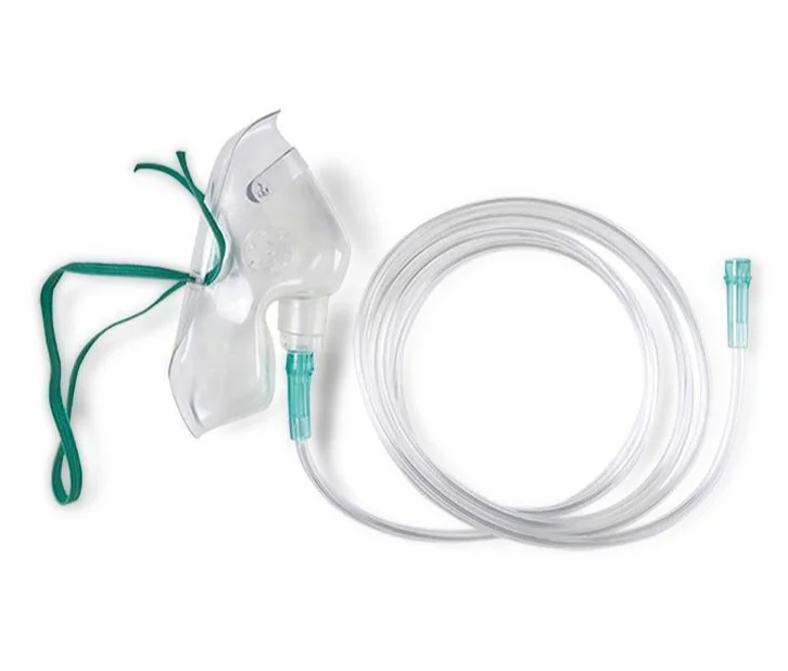 Consumíveis médicos adulto CO2 + O2 combinado gel máscara de oxigênio com FDA CE ISO