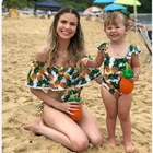 2019 Wholesalers factory custom mommy and me baby Micro Bikinis Sexy Bikini Swimsuit