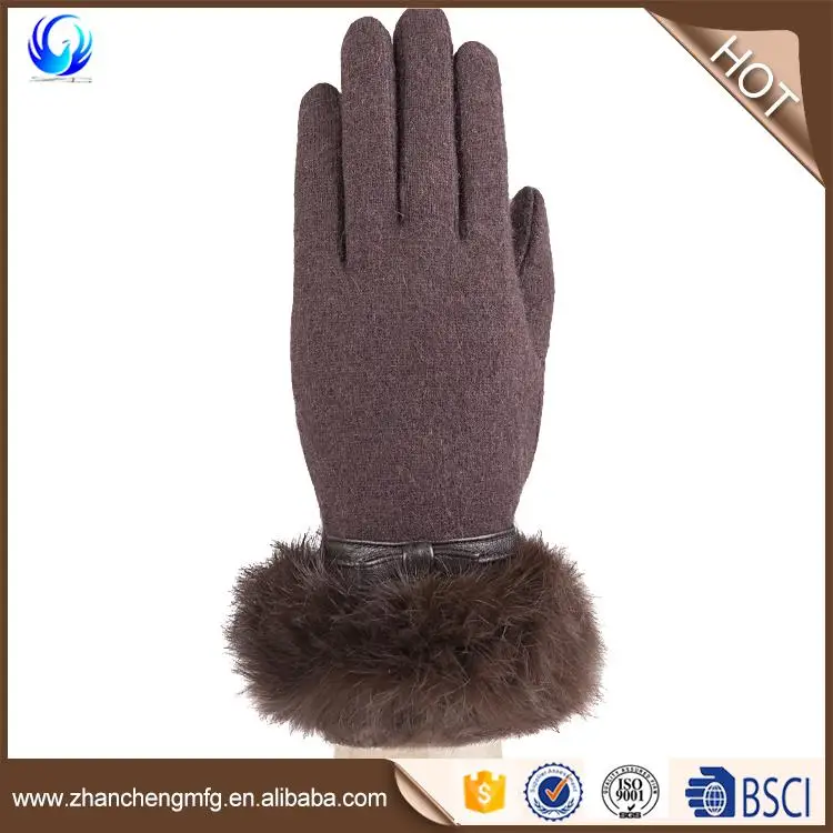 High quality smart touch wool gloves with high quality