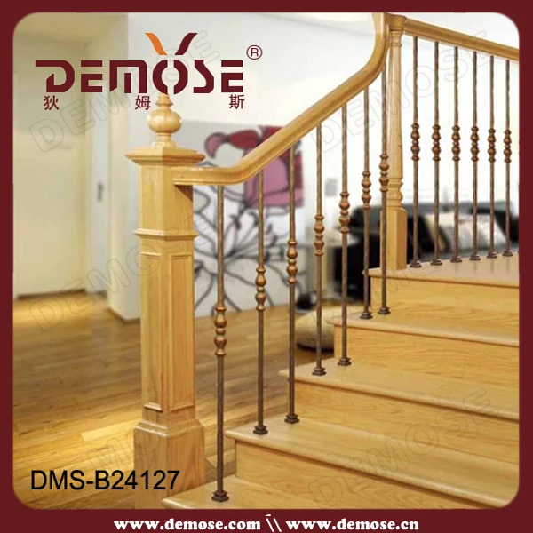 French Romantic Wrought Iron Railing Parts For Stairs