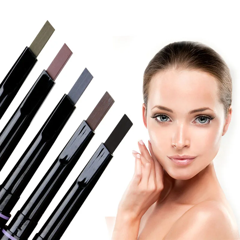Eyebrow Automatic Pencil Makeup 5 style Paint For The eyebrow pencil Cosmetics gray dark brown black eyebrow pencil
