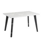MDF furniture stainless steeL dining room table