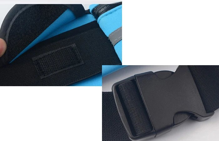 Promotion oem outdoor phone fanny pack sport running custom waist bag