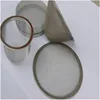 stainless steel wire mesh oil filter strainer rimmed dome screen oil filter cap