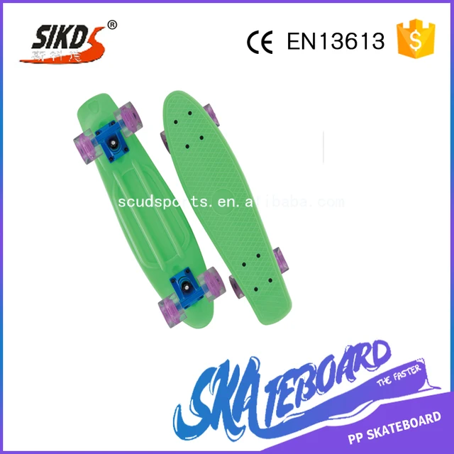 22*6.0 inch PP skateboard lot Noctilucent Skateboard deck